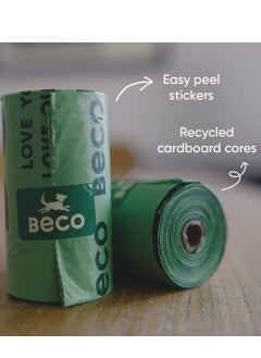 BECO Beco Super Strong Large Mint Scented Pet Waste Bags 270 Refill Rolls [18 x 15] 22.5X33Cm  - Image 3