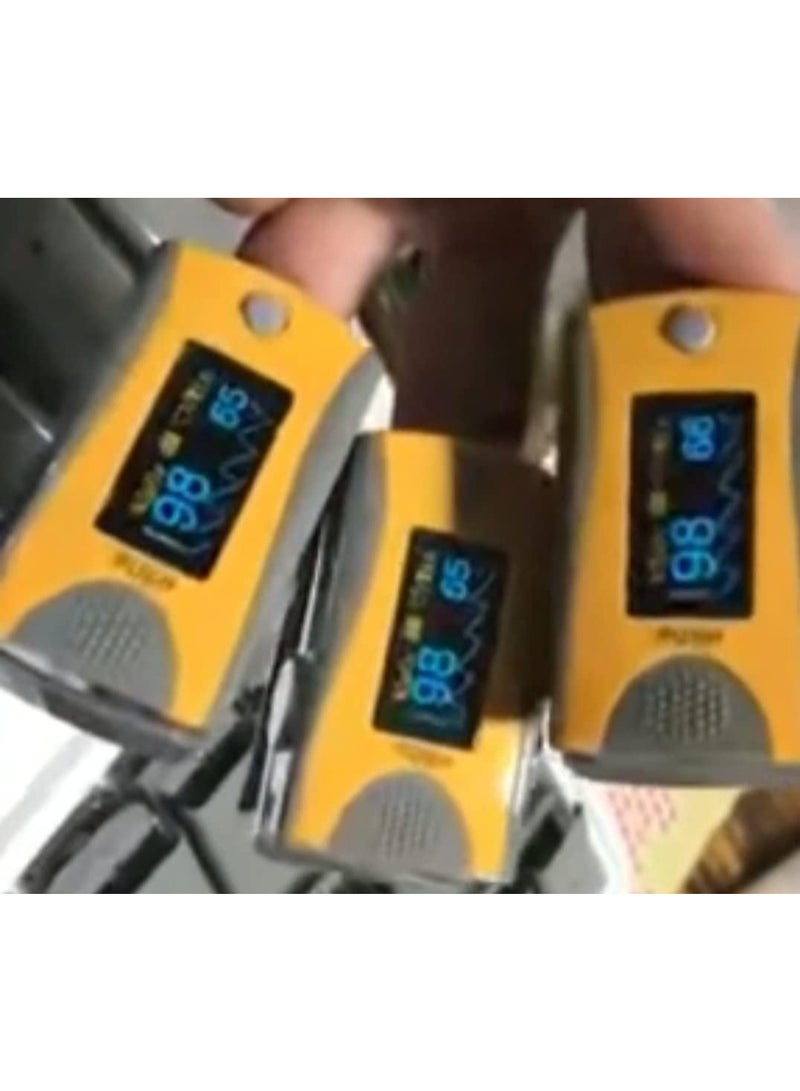 Pulse Oximeter جهاز قياس نسبة الأكسجين في الدم ونبضات القلب الرقمي - حساس عالي الدقة لقياس تشبع الأكسجين (SpO2) - شاشة مراقبة صحية محمولة للاستخدام المنزلي والرياضي - Image 2