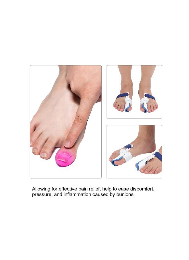 Generic - Splint for Hallux Valgus, Bunion Valgus Corrector, Hallufix Hallux Valgus Splint Adjustable Orthopedic Bunion Correction, Halux Splints, Bunion Splint, Straightening for Bunion Condition - Image 1