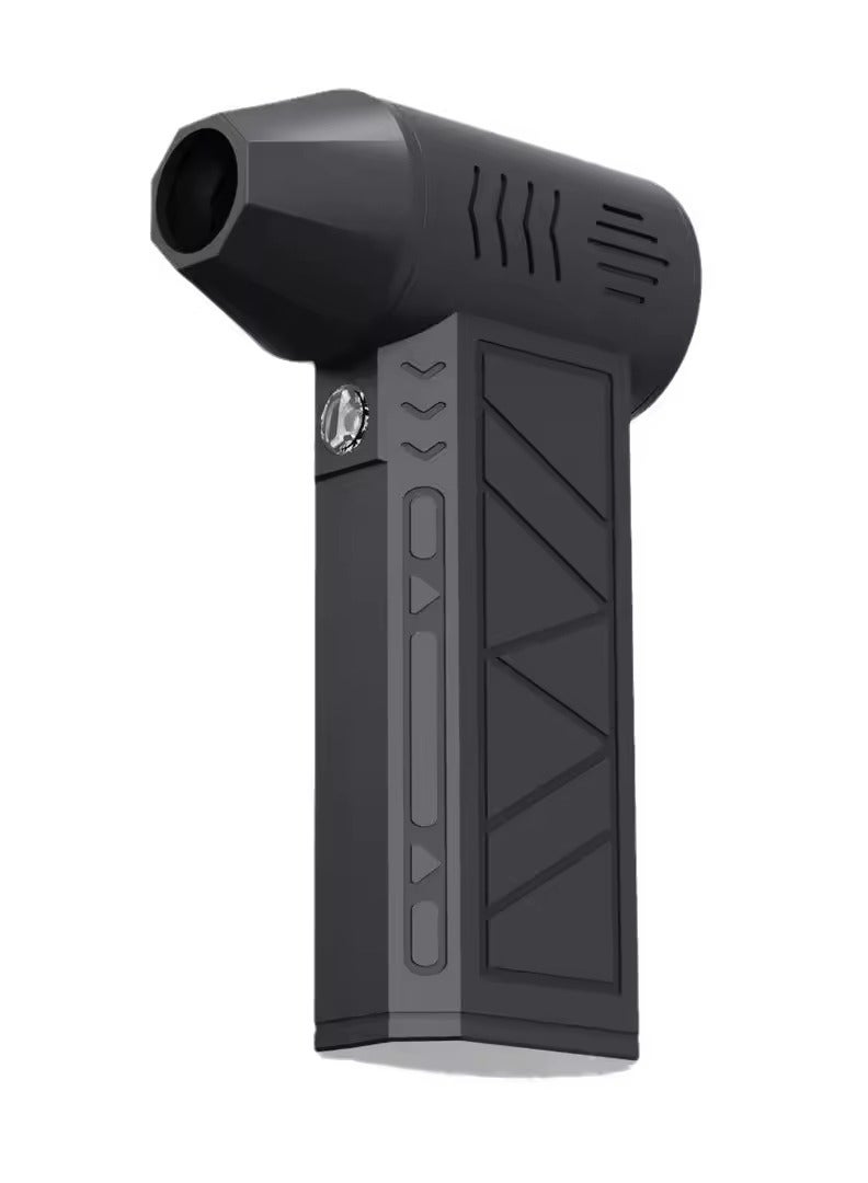 Portable Mini Jet Air Blower with Flashlight, Electric Air Duster 4 Adjustable Speed Mode, 130000 RPM Powerful Jet Dry blower for Clean the Car, Keyboard, PC Case - Image 2