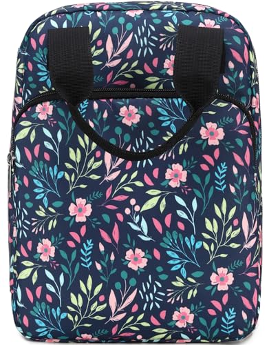 DSIUE Bible Cover for Women, Bible Case, Bible Holder Case for Women, Carrying Book Case Church Bag with Handle and Zippered - Image 1