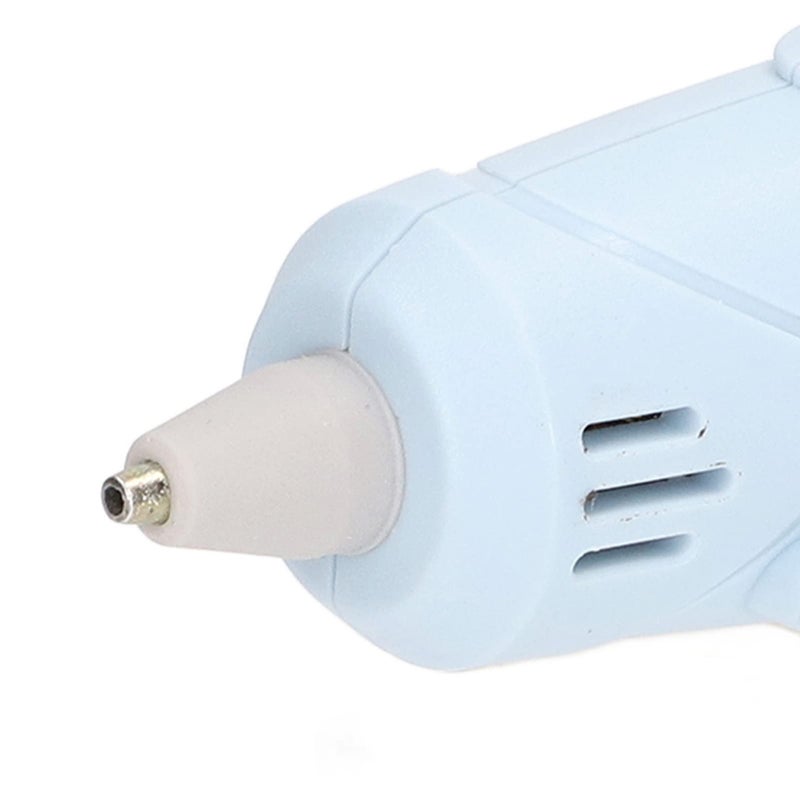 مسدس الغراء الساخن اللاسلكي القابل لإعادة الشحن عبر USB، يسخن بسرعة لأعمال الحرف اليدوية وإصلاح المنزل. - Image 4