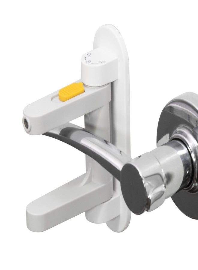 SVD.PET Door Lever Lock (2 Pack) Child Proof Doors & Handles, Prevents Toddlers and Pets from Opening Doors. Unique Difficulty Adjustment, Easy One Hand Operation for Adults. - Image 1