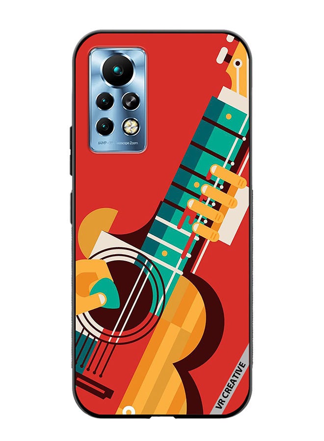 VR CREATIVE Protective Case Cover For Infinix Note 11 Pro Guitar Design Multicolour - Image 1