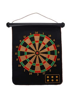 Generic 1 Set Outdoor Fun Flocking Indoor Sport Magnetic Dart Board Doublesided Flocking Darts Board Plate Kids Safety Sports Game Toys Gift  - Image 2