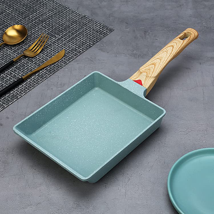 NILKANTH Omelette Pan Nonstick Tamagoyaki Egg Pan,Retangle Small Frying Pan,Non-Stick Coating (PFOA Free) - Image 2