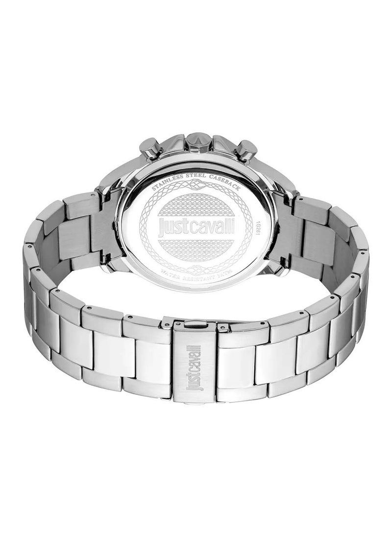 Just Cavalli - Men's Round Shape Stainless Steel Wrist Watch JC1G261M0055 - 45 Mm - Image 1