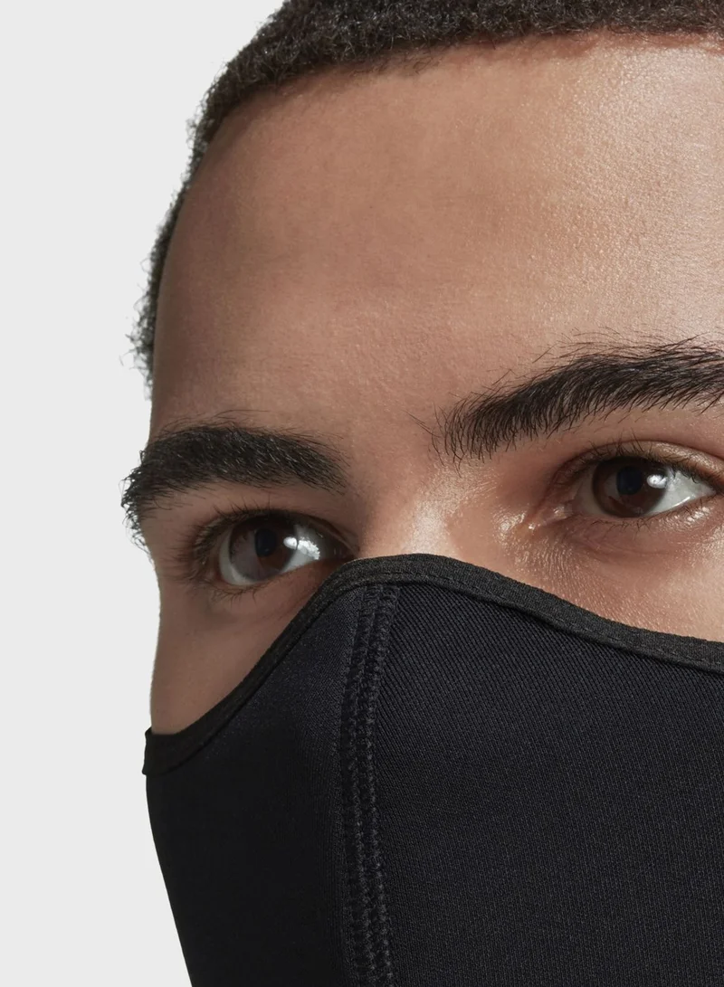 adidas مجموعة ماسكات وجه كبيرة (عدد 3)