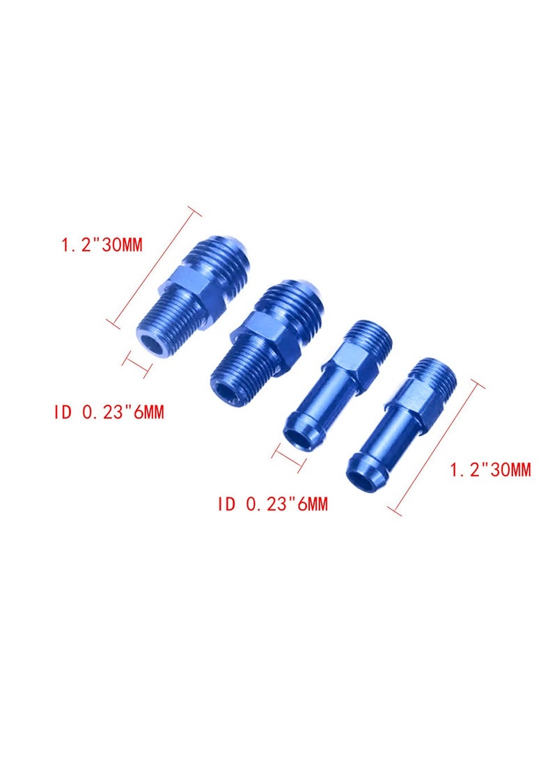 AROAQ Automotive Adjustable Fuel Pressure Regulator Oil Gauge, Economical Gas Saver Gasoline Regulator, Gas Oil Injection Pressure Regulator to Improve Car Performance, (Red) - Image 3