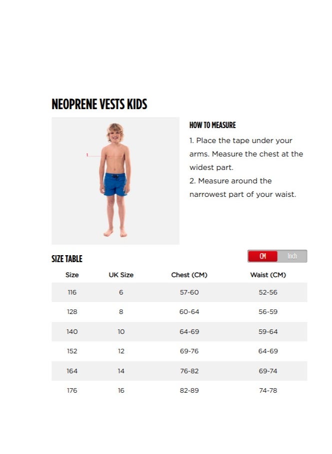 Jobe Neoprene Vest Youth Lime Green