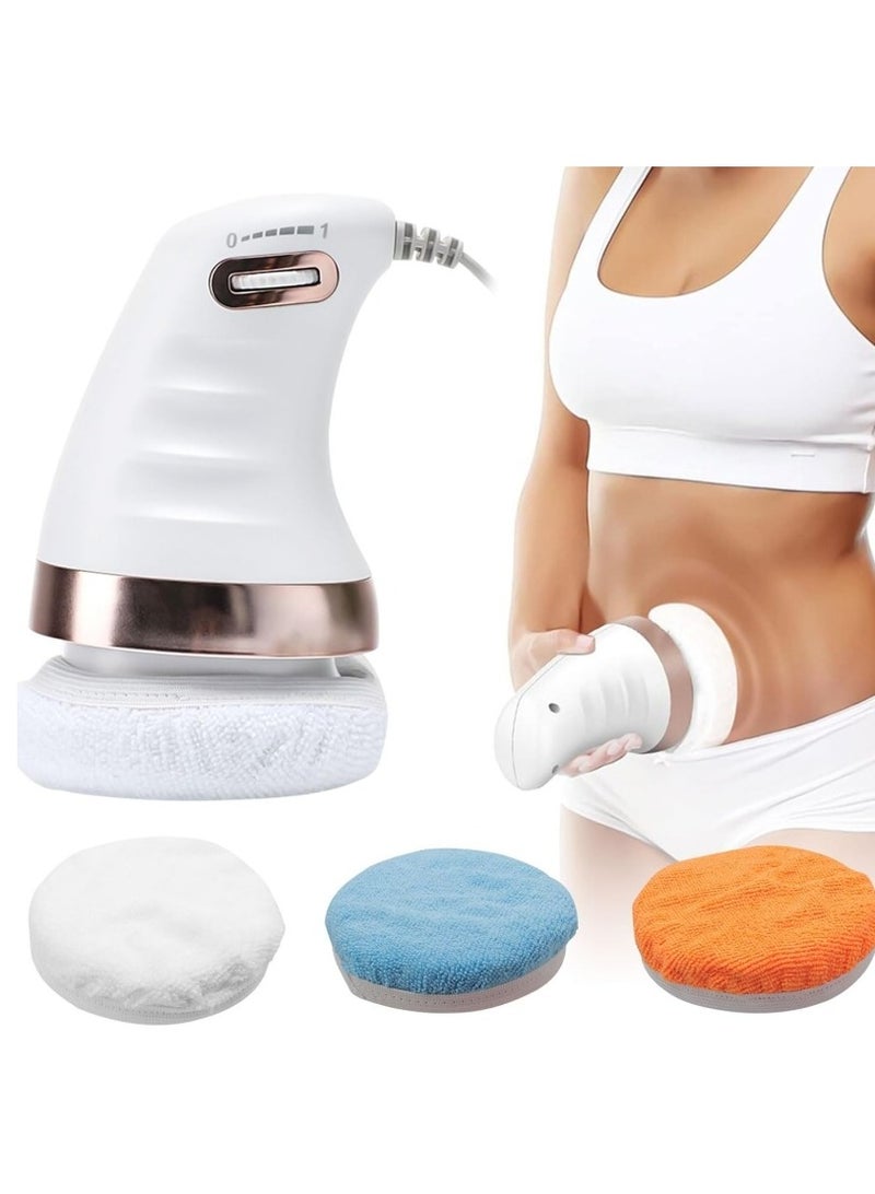 Ru syanl Body Massager Electric Cellulite Massager with 3 Skin-Friendly Pads Handheld Body Contouring Machine for Toning The Abdomen arms and Thighs  - Image 1