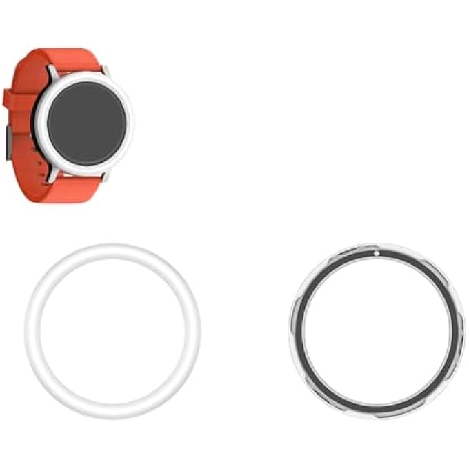 حلقة إطار BEZEL FOR NOTHING CMF WATCH PRO 2 - غطاء من الفولاذ المقاوم للصدأ مقاوم للخدش بأسلوب قوس دائري - لون صلب، لاصق عصري أنيق وبديل للغلاف الصلب - Image 1