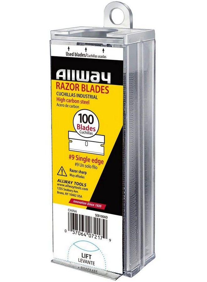 Allway Seb100Ad 9 Singleedge Razor Blades With Auto Dispenser 100 Pack - Image 2
