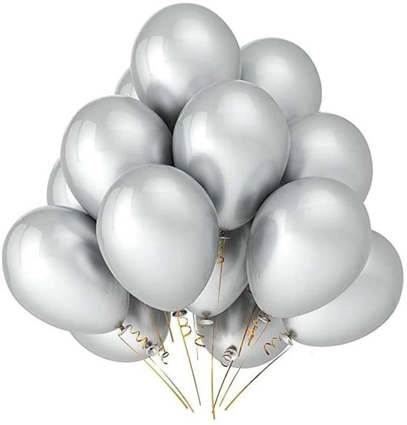 SOI Metallic Balloons For Decoration | Balloon Garland Arch Kit | Decoration For Birthday | Black And Gold Balloons For Decoration (Black, Gold, Silver) - Image 4