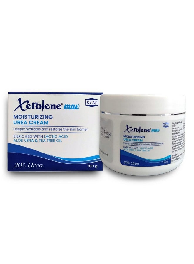 KLM Xerolene Max Hand & Foot Moisturizing Cream,100G | Deep Hydration With Aloe Vera & Tea Tree Oil  - Image 3