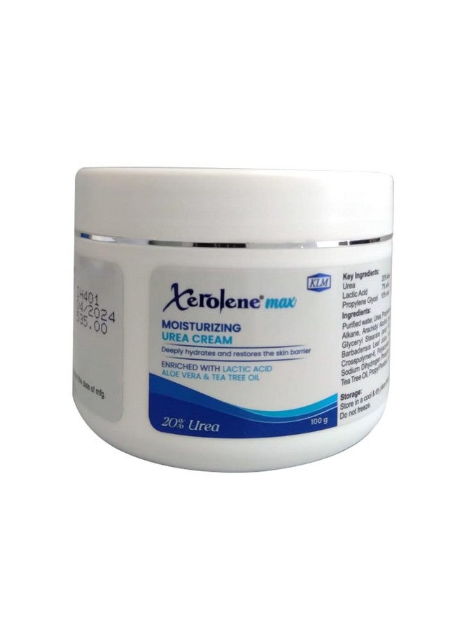 KLM Xerolene Max Hand & Foot Moisturizing Cream,100G | Deep Hydration With Aloe Vera & Tea Tree Oil  - Image 1