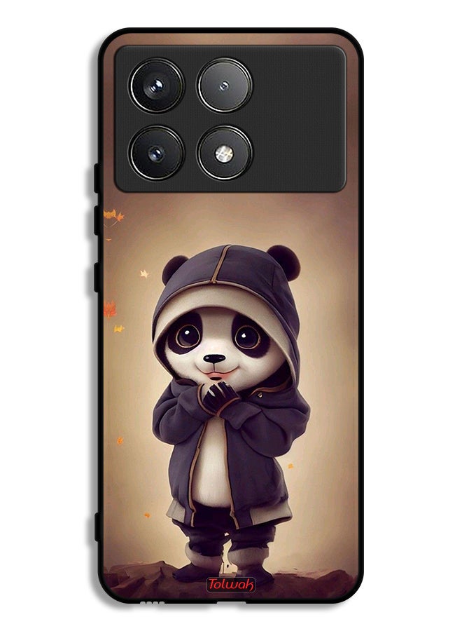 Tolwak Xiaomi Redmi K70 Protective Case Cover Cute Little Panda - Image 1