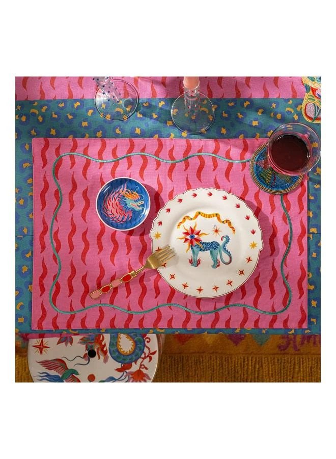 Zsa Zsa Zsu  Nilüfer Pink American Service 35x50 cm.  | Best Price UAE
