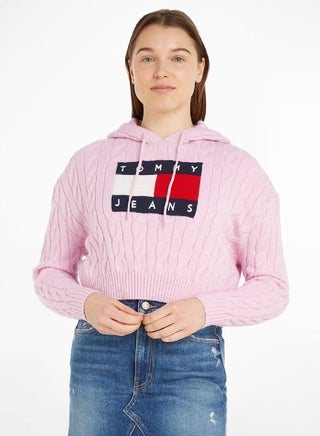 Cropped Cable Knit Flag Badge Hoody - pzsku/Z5C0188AE558C9E79657DZ/45/_/1723743722/280dad0e-d818-4140-88ef-299afb0c6c6b