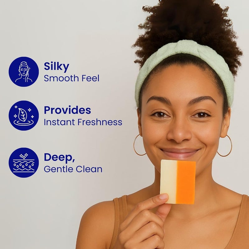 RELUMINS صابون ريلومينز الجلوتاثيون لنعومة وترطيب البشرة تنظيف عميق تقشير تغذية لجميع أنواع البشرة 150 جرام - Image 4