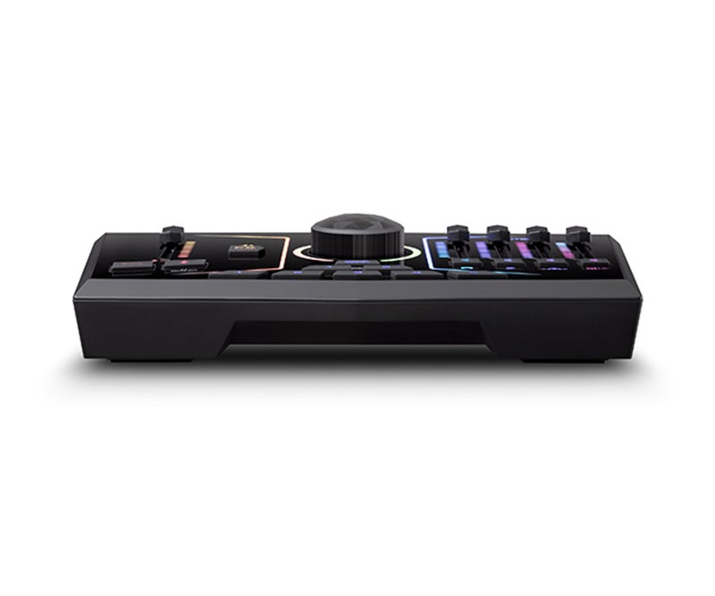 M-Audio M-Game RGB Dual Dual USB Gaming Live Sound Card Mixer Dual Voice FX 10 Sampler Pads Custom RGB Light Optical Input Multi-PC Co-host Streaming Podcast Broadcast Audio  Controller - Image 5