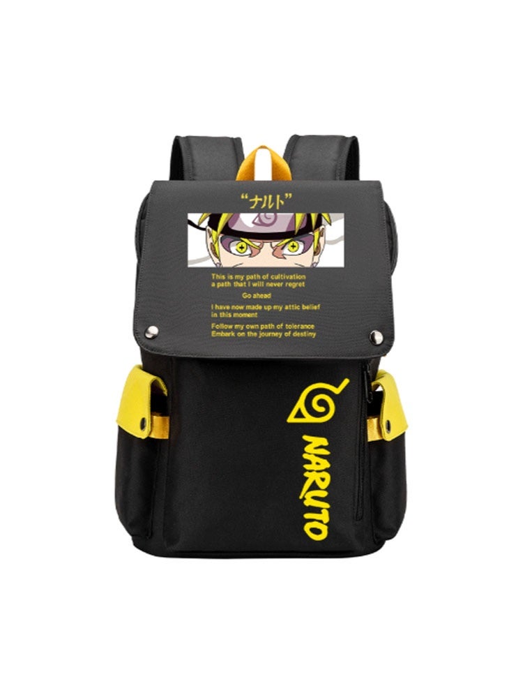 Naruto schoolbag large-capacity student backpack men and women leisure sports travel backpack student school backpack - Image 1