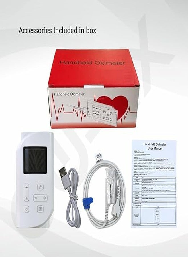 VSUREMED HANDHELD PULSEOXIMETER NT1C WITH ADULT SPO2 PROBE - Image 3