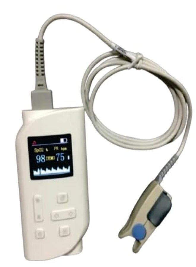 VSUREMED HANDHELD PULSEOXIMETER NT1C WITH ADULT SPO2 PROBE - Image 1