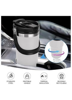 TYESO Insulated Bottle With For Water, Iced Tea Or Coffee, Juice And Smoothie 30 Oz.  - Image 2
