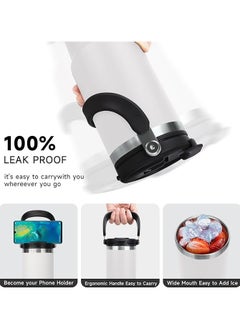 TYESO Insulated Bottle With For Water, Iced Tea Or Coffee, Juice And Smoothie 30 Oz.  - Image 4