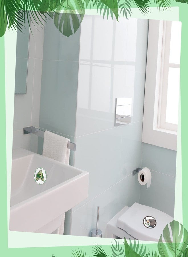 Eersida 120 Pcs Toilet Targets for Potty Training Boys Pee Tinkle Flushable Paper Transportation Animal Sticker Dissolving Pee Toilet Aiming Targets for Toddler Boys Training Use(Animal Style) - Image 5