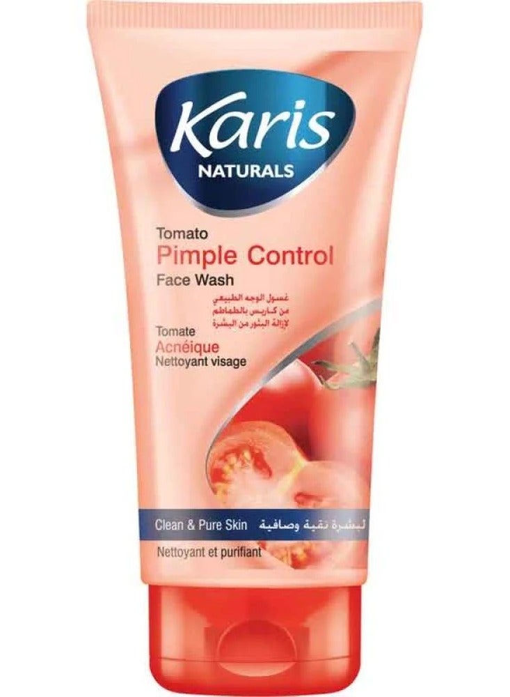 KARIS 2Pcs Karis Pimple Control Face Wash ,Tomato , 150ml - Image 2