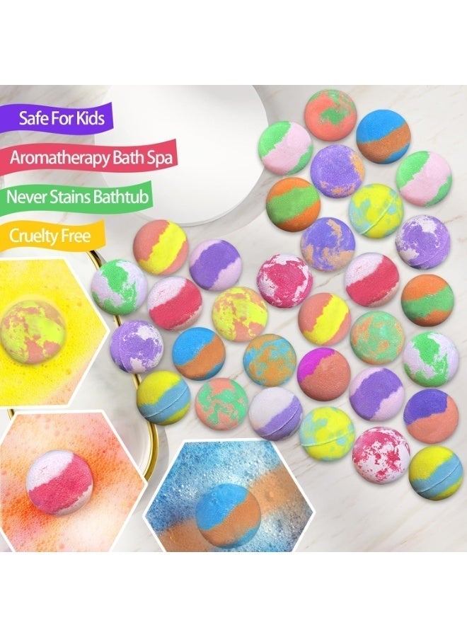 12PCS Dinosaur Kids Bath Bombs Gift Box, Scented Bubble Bath Fizzers With Surprise Dino Mini Figurines, Gentle Moisturizing Bath Salt Balls, Eid Birthday Spa Gift for Boys Girls - Image 5