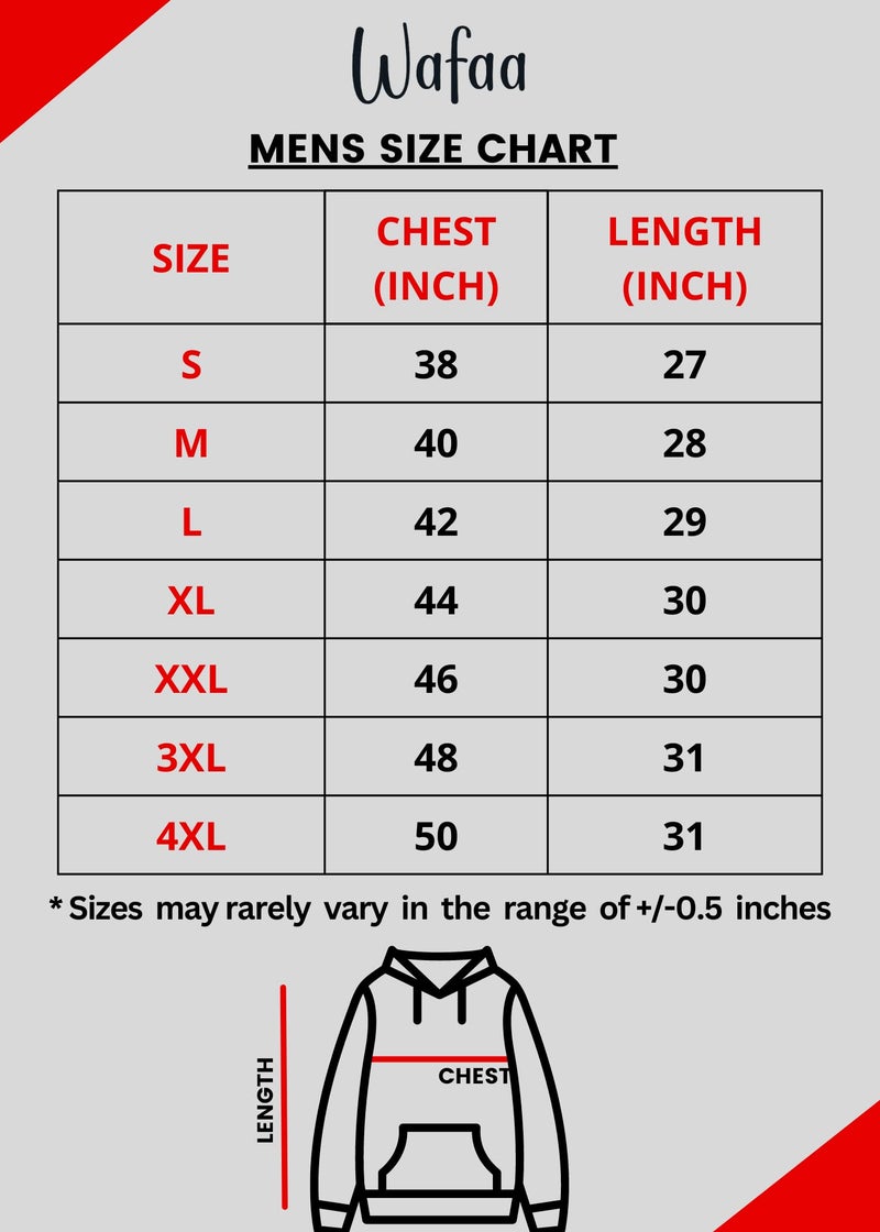 Wafaa Men's Cotton Plain Hooded Neck Full Zipper Black & Olive Green Color Sweatshirt Hoodies with Kangaroo Pocket S Size - (Pack of 2) - Image 4