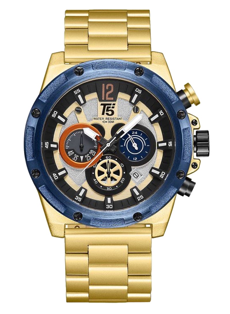 T5 Watches T5 Set watch Quartz Men silicone strap / stainless strap Watch - Image 2
