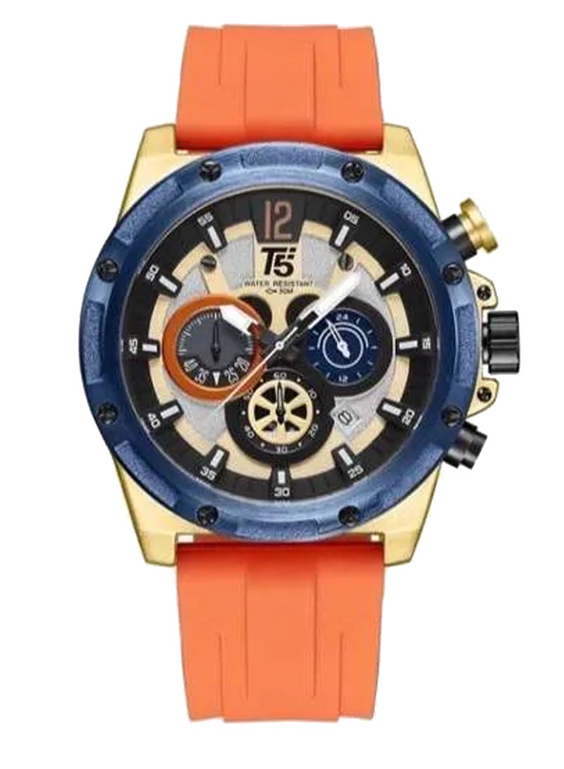 T5 Watches T5 Set watch Quartz Men silicone strap / stainless strap Watch - Image 3