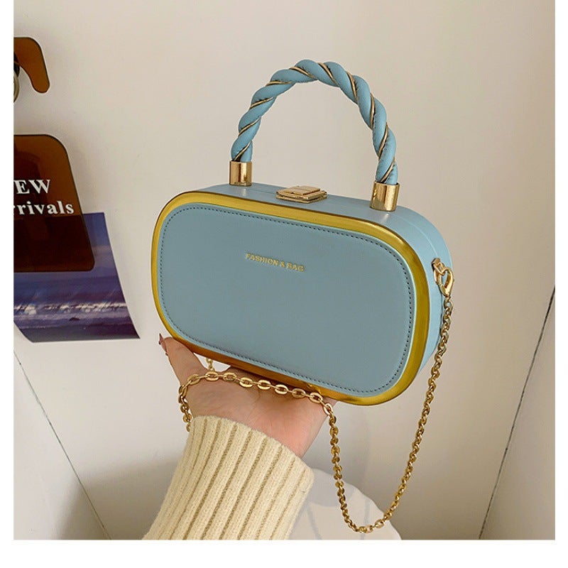 Zzzz'S New Fashion And Versatile Women'S Bag, Internet Style, Accessible Luxury Elegant, Niche Design, Full Of Satchel Cross-Body Bag - Image 5