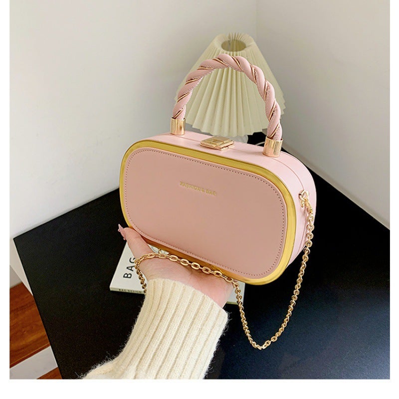 Zzzz'S New Fashion And Versatile Women'S Bag, Internet Style, Accessible Luxury Elegant, Niche Design, Full Of Satchel Cross-Body Bag - Image 3