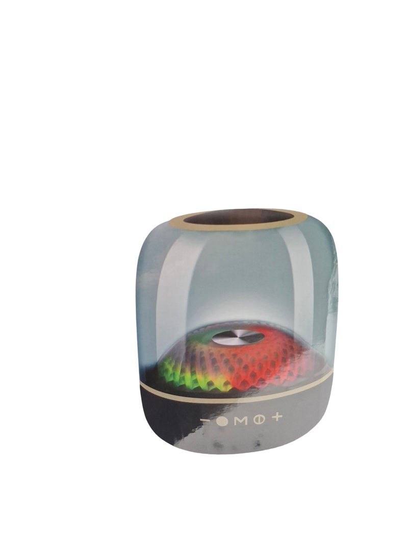 SMART LED BLUETOOTH SPEAKER SMART LED CHIP. SMART ILLUSTARTOR LAMP .ANSWER CALLS AUTOMATICALLY CONNECT TF CARD DIRECT PLAY - Image 2