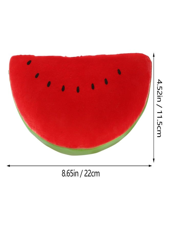 شريحة بطيخ فيكاسكي، فاكهة واقعية، بطيخ صناعي، ديكور منزلي من مادة الفوم - Image 5
