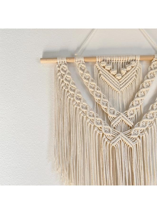Antikiano Macrame Wall Hanging - handmade Bohemian Decoration - 80x 50 cm - Image 2