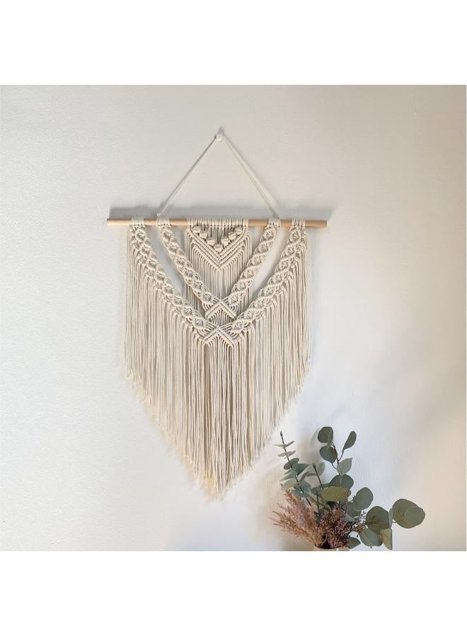 Antikiano Macrame Wall Hanging - handmade Bohemian Decoration - 80x 50 cm - Image 3