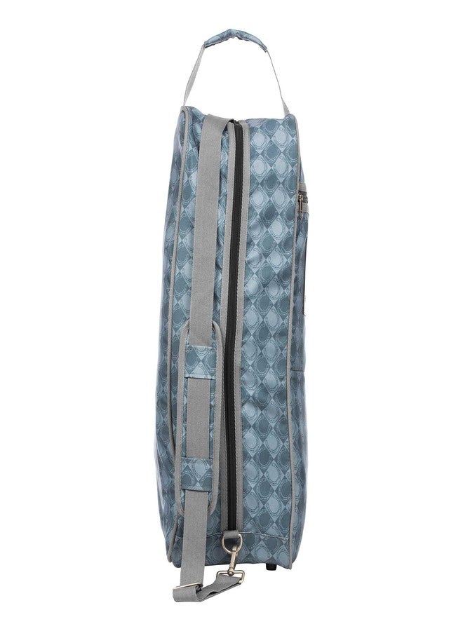 Equinavia Darby Equestrian Durable Padded Tall Boot Bag with Shoulder Strap - Dark Grey/Light Grey - One Size - Image 4