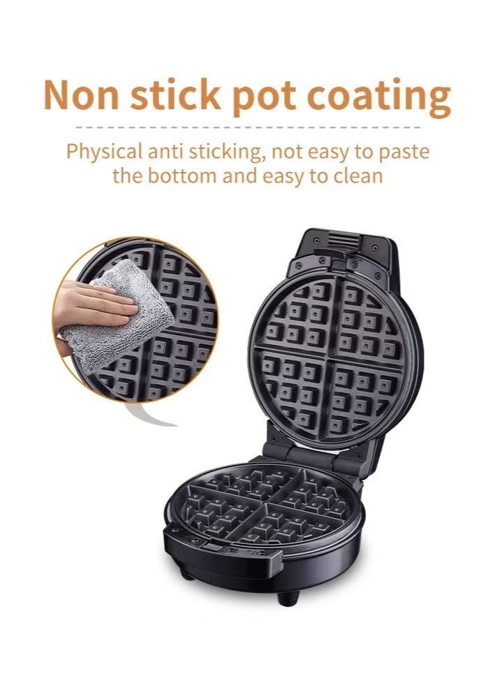 sokany 3-In-1 Non-Stick Snacks Maker with Waffle Plate/Cartoon Cake Plate/Doughnut Plate 600 W SK-08006 Black - Image 5