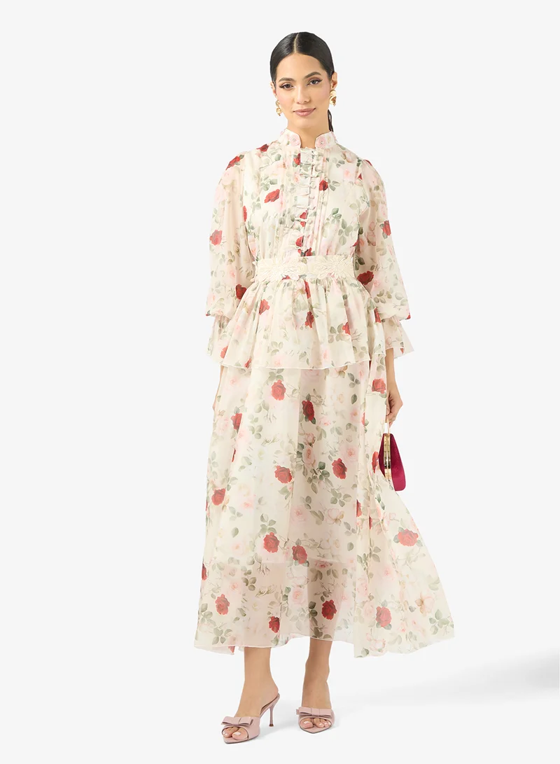 Khizana Floral Print Dress