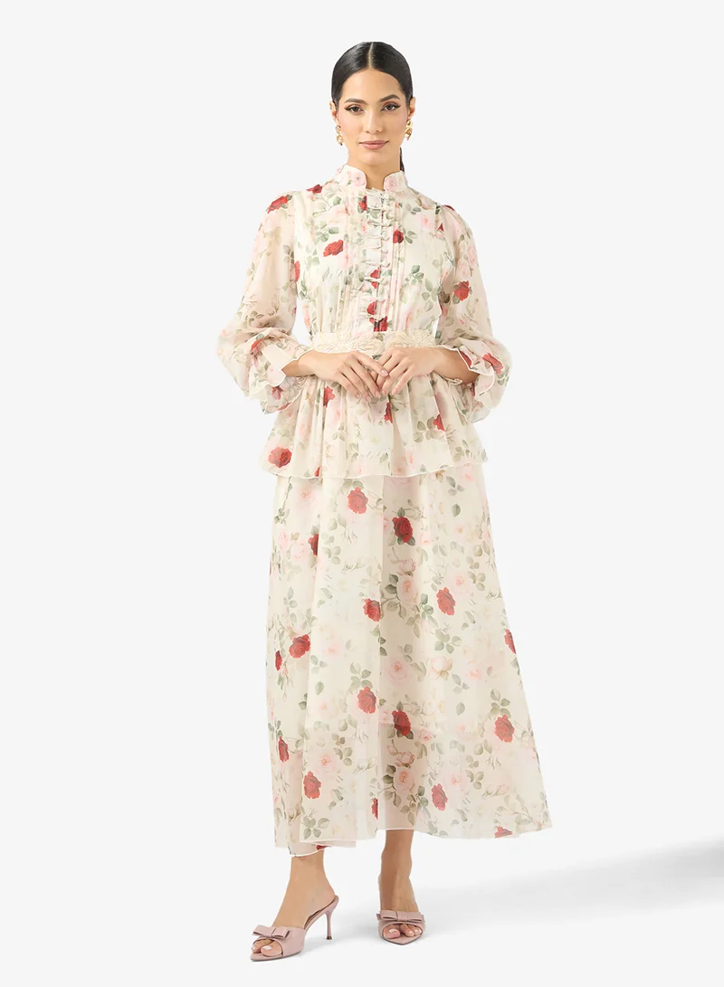 Floral Print Dress