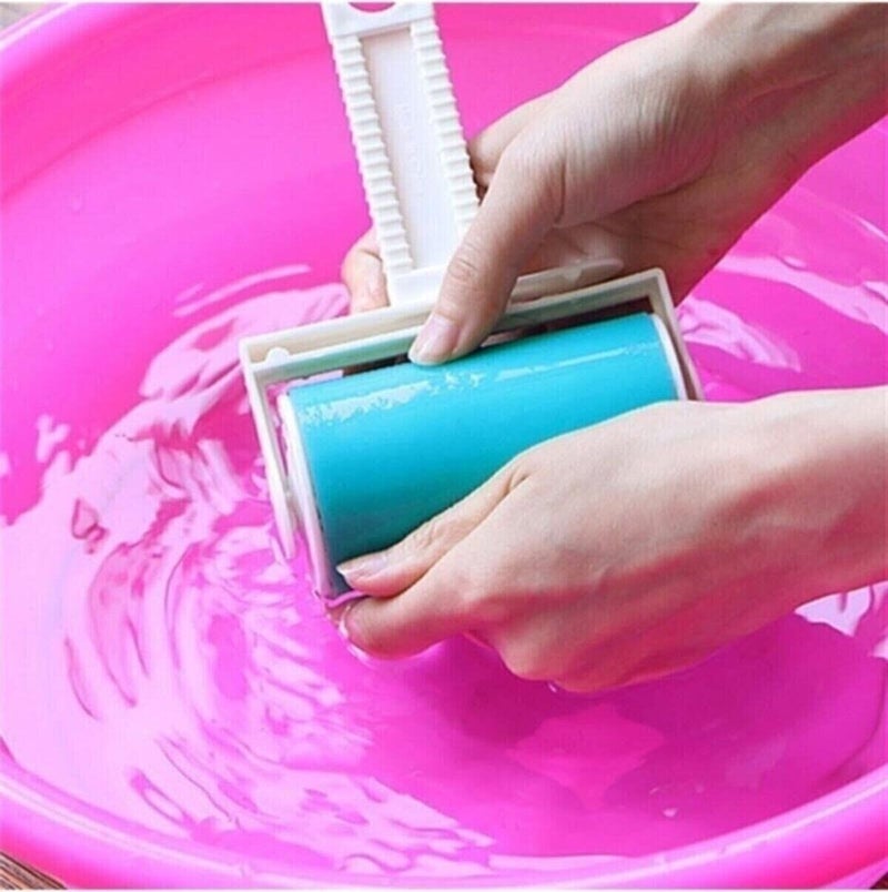 Kundalin Washable Practical Lint and Dust Collection Cleaning Roller Apparatus Light Hair Bristle  - Image 1