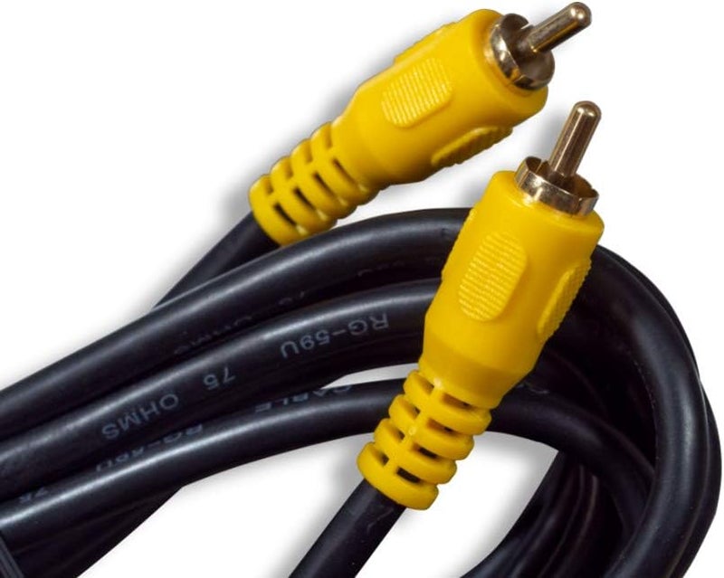 Cablelera ZCAAF7MM-25 Premium RCA Composite Video Cable, M/RG59U, 25', 75ohm - Image 2
