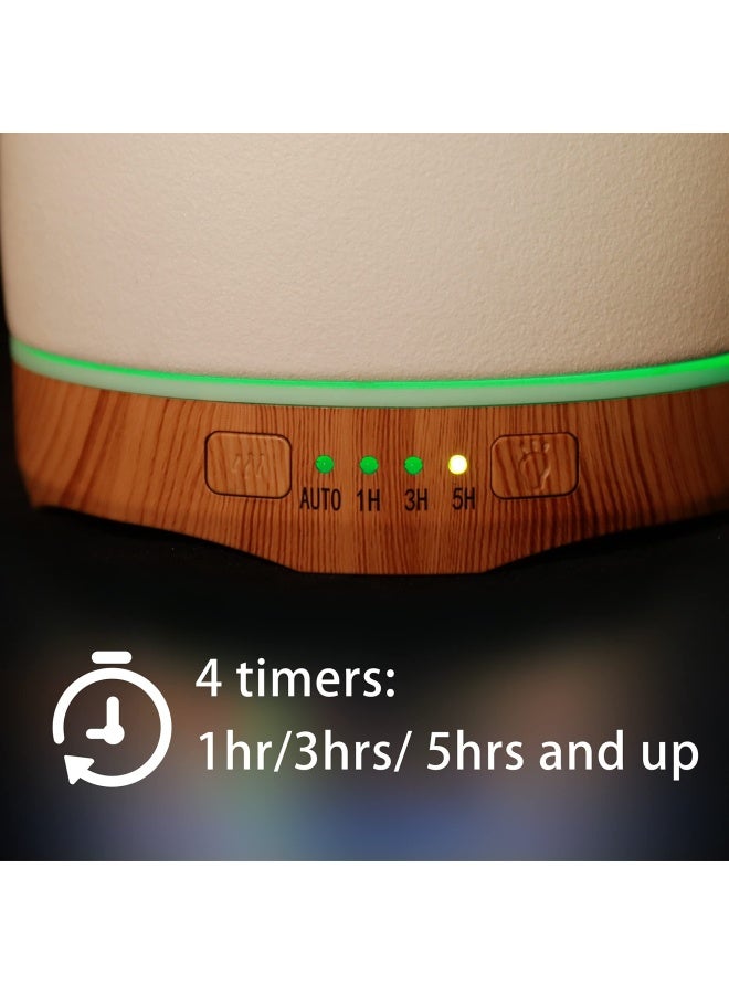 Aromatherapy Diffuser 250ML Ceramic Ultrasonic Essential Oil Diffuser For Aromatherapy, 250ML - Image 4