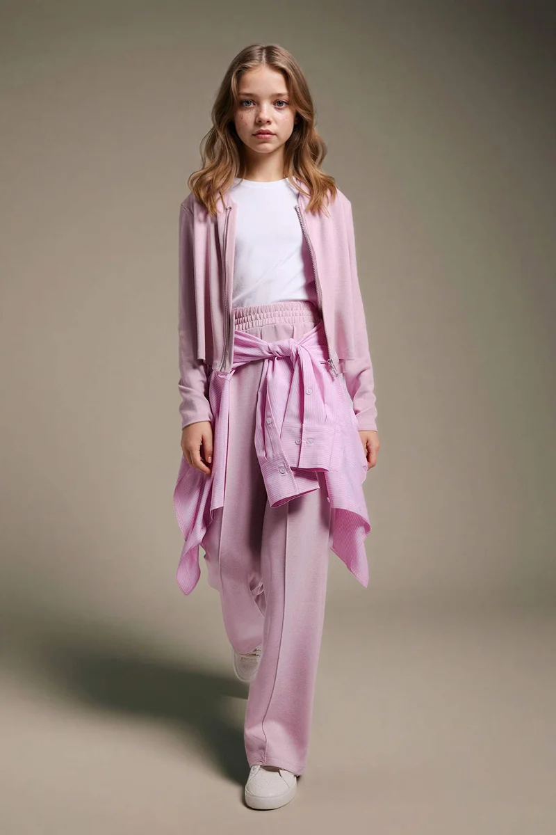 ديفاكتو Girl Wide Leg Modal Sweatpants